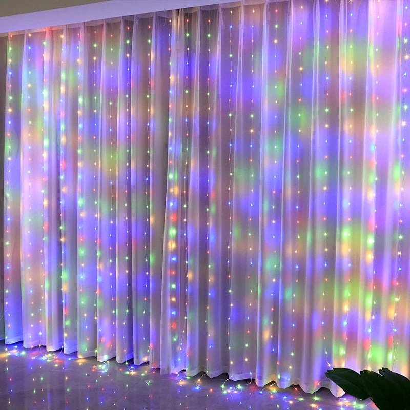 LED String Curtain Lights