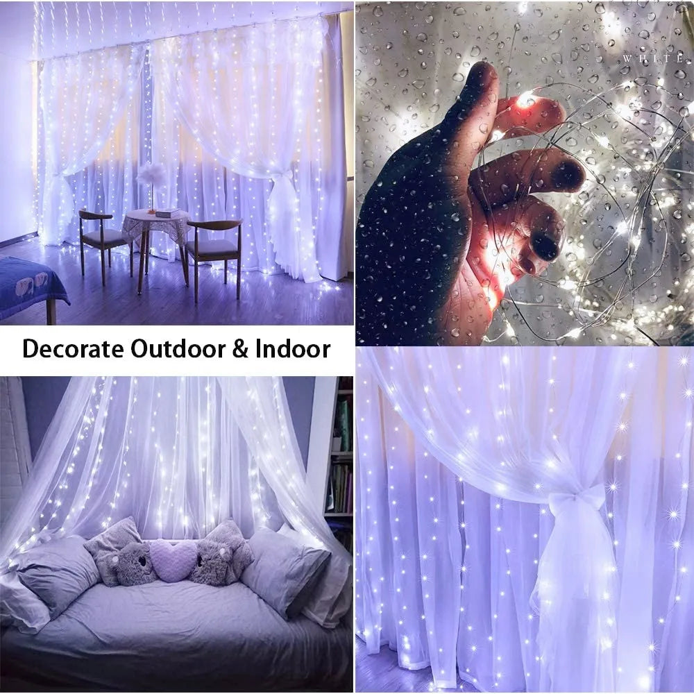 LED String Curtain Lights