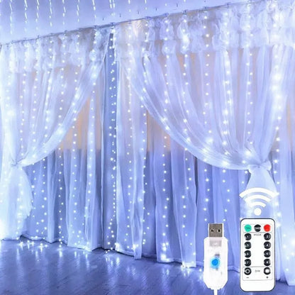 LED String Curtain Lights