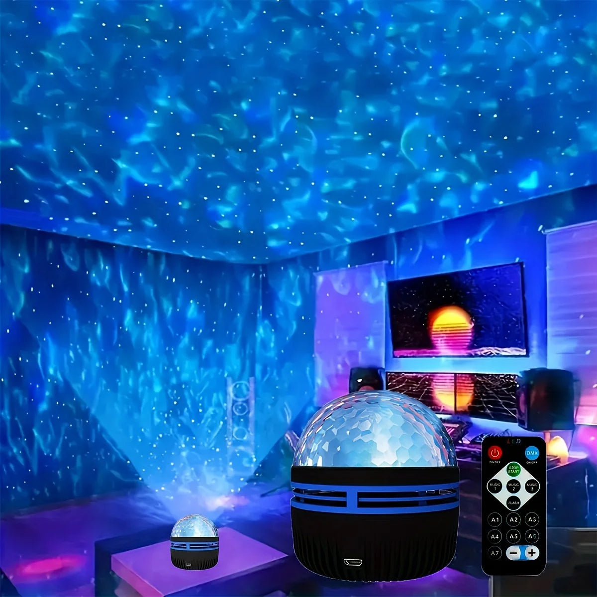 LED Starry Galaxy Projector